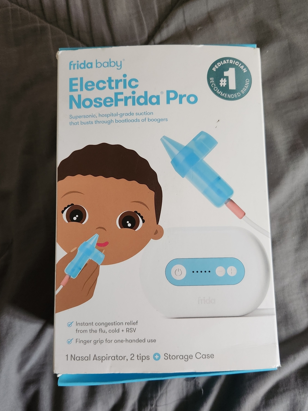 frida baby Electric NoseFrida Pro Nasal Aspirator - Blue